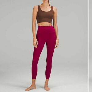 Lululemon Align High-Rise Pant with Pockets 
Pomegranate